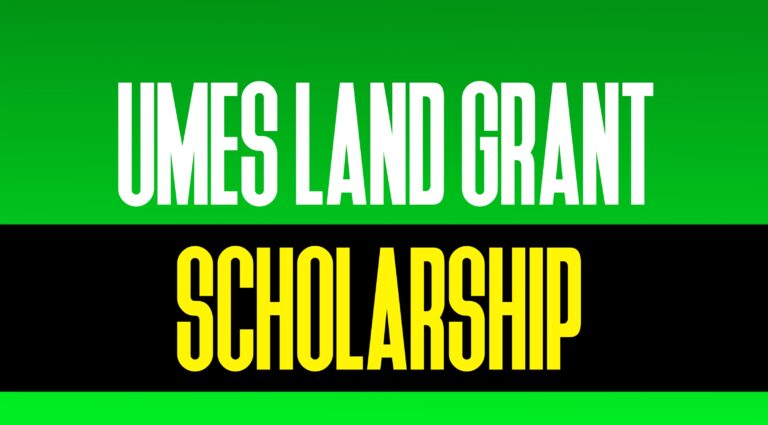 UMES Land Grant Scholarship