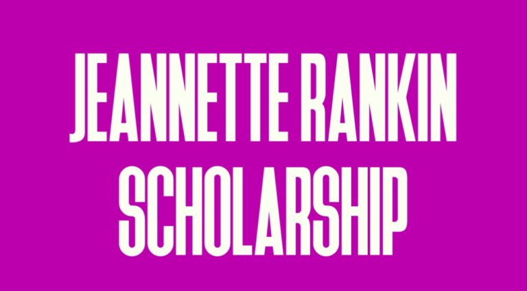 Jeannette Rankin Scholarship